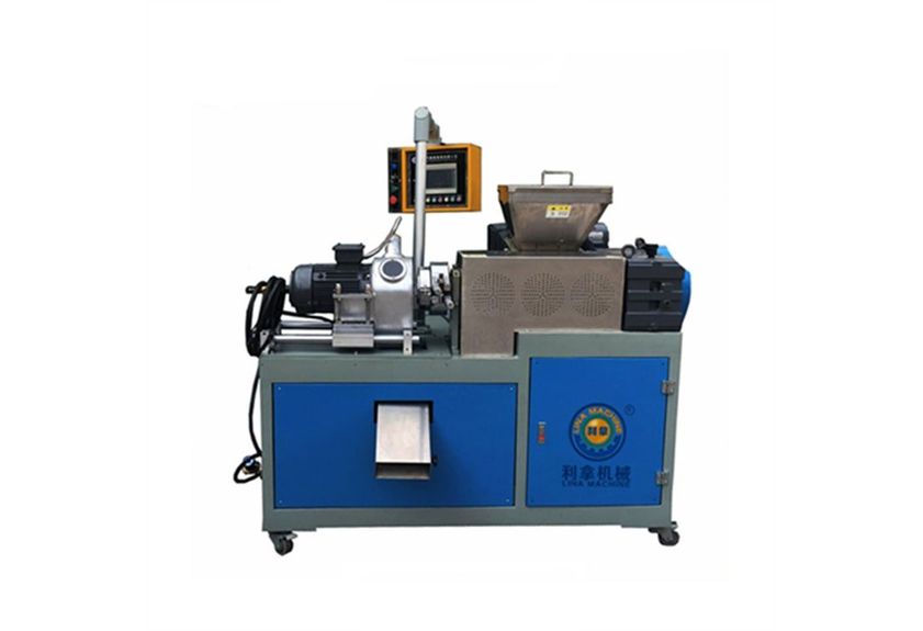 廣東利拿實業：雙螺桿擠出造粒機、滑石粉母粒造粒機與水中切粒式造粒機生產線-2